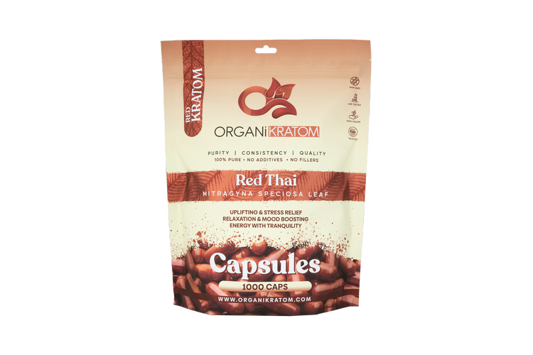 OrganiK Capsules - Red Strain