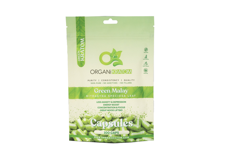 OrganiK Capsules - Green Vein