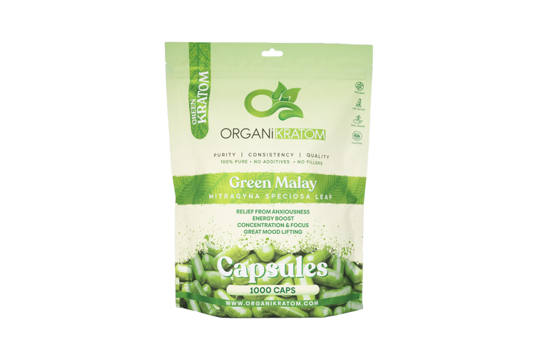 OrganiK Capsules - Green Vein